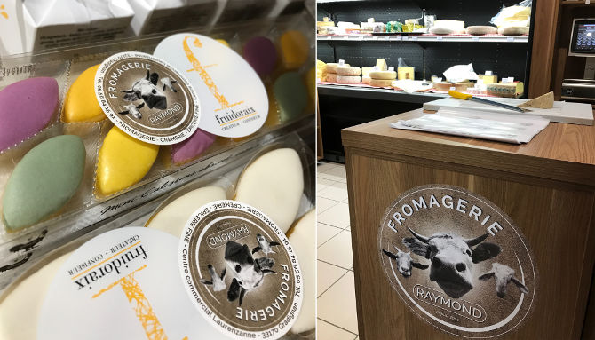 Fromagerie Raymond, Habiller votre mobilier grâce à l’adhésif grand format.